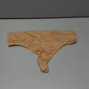 FINETOO 6 Pack High Waisted Thongs for Women, Nylon Spandex Panties Breathable Soft Stretchy Underwear High Rise (Large)