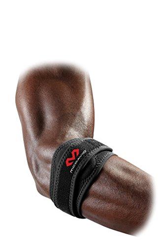 McDavid Tennis Pickleball Elbow Brace for Men & Women, Tendonitis Elbow Brace & Strap Golfers Elbow Brace Counterforce Band for Tendon Pain Relief & Support for Forearm, Size: Large