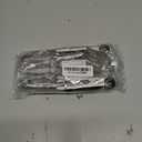 7" Small Kitchen Tongs Set of 3, Stainless Steel Ice Tongs Food Tongs, Mini Serving Tongs for Appetizers, Salad, Buffet (7", 3PCS)