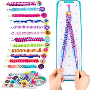 VERTOY Friendship Bracelet Making Kit for Girls - Cool Arts and Crafts Toys for 6 7 8 9 10 11 12 Years Old, Bracelet String and Rewarding Activity, Best Birthday Gifts for Teen Girls