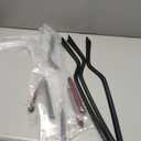 Inner Door Trim Cover Compatible with Tesla Model S 2024 2023 2022 2021 2020 2019 Interior Moldings Trims Door Side Molding Trim Cover