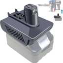 DC31 Battery Adapter for Dyson Type A DC35 DC34 DC45 917083-01 DC44 (Not Fit Type B, DC44 MK2) Animal Cordless Handheld Vacuum Fit for Makita 18V LXT Battery