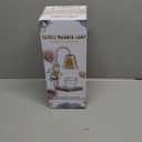 Hong-in Candle Warmer Lamp, Candle Lamp Warmer with Timer,Wax Melt Warmer,Crystal Candle Heater Lamp for Scented Wax, Elegant Home Decor, Clear Glass