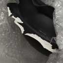 Deco 79 Ceramic Abstract Decorative Vase Floral Inspired Centerpiece Vase, Flower Vase for Home Decoration 12" x 12" x 9", Black