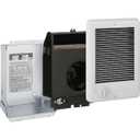 Cadet Com-Pak Electric Wall Heater Complete Unit with Thermostat (Model: CSC151TW, Part: 67509), 5120 BTU, 120 Volt, 1500 Watt, White