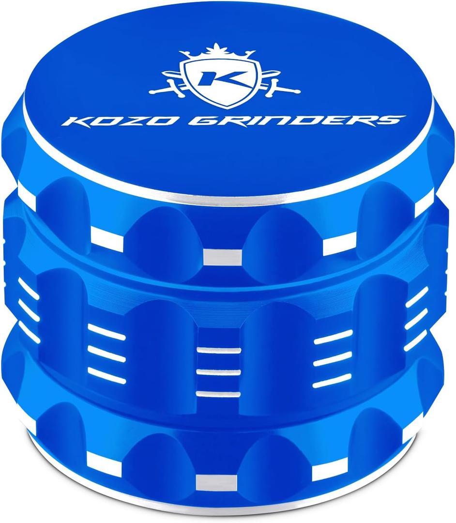 2 Inch Grinder Mills, Aluminum (Blue)