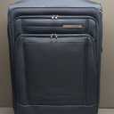 Samsonite UpLIFT Lightweight Large Checked Softside Luggage with Spinner Wheels - Expandable - Airline-Approved, Polyester Soft Suitcase for Ultra Light Travel - Elemental Blue