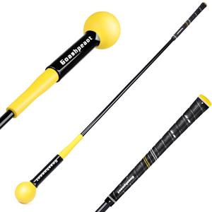 Golf Swing Trainer, Golf Warm-Up Stick for Improve Strength Tempo Balance and Flexibility, Golf Training Aid Ideal for Indoor and Outdoor Practice