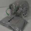 Bedsure Full Comforter Set Grey - Bed in a Bag Full Size Bedding Set 7 Pieces, GentleSoft Pintuck Bed Set Gift for Family, Pinch Pleat Grey Comforter with Sheets, Pillowcases & Shams