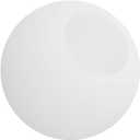 Cabilock Globe Lamp Cover 7-Inch Diameter White Plastic Dome Light Replacement for Floor and Hanging Lamps Compatible Fixtures for Home Decor