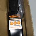 84332P Trailer Hitch Extenders 2 inch Hitch Receiver Tube, 7 inches Extension, with 5/8 inch Hitch Pin