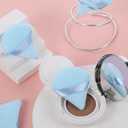 Pimoys 6 Pieces Triangle Powder Puff Soft Makeup Sponge Make Puff for Face Powder Cosmetic Foundation Sponge Makeup Tool