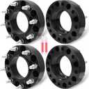 ECCPP 8x180 to 8x180 Wheel Spacers 2 inch 8 lug Fit for GMC for Sierra 3500 HD 2011-2019 for Chevrolet for Silverado 2500 HD 2011-2019 with Studs 14x1.5 Centric Bore 124.1mm-4PCS