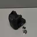 Heavy Duty Trailer Hitch Lock for 2 5/16" Ball Coupler - Adjustable Locking Mechanism Design - Anti-Theft Solid Steel Coupler Lock for RV, Boat, Camper Trailer