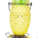 Perky-Pet 9110-2 Pineapple Top-Fill Glass Hummingbird Feeder  28 oz