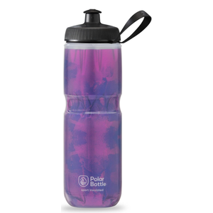 Polar Bottle Sport Insulated Water Bottle - BPA-Free, Sport & Bike Squeeze Bottle with Handle ( BlackBerry, 24 oz)