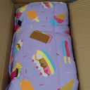 Wildkin Kids Original Nap Mat  Cozy Kids Sleep Mat with Pillow, ideal for School & Travel (Sweet Dreams)