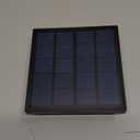 Grand patio Solar Lights Replacement Top Outdoor Solar Floor Lamp Replacement Part Waterproof 40 Lumen Warm White Super Bright SMD chip X15 Suit for Medium and Large Floor Lamps