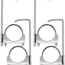 2 Pcs 3 Inch Universal Exhaust Clamp with Hanger, Made of Heavy-Duty Clamp with Rear Muffler Hanger Exhaust Pipe for Cars, Trucks Pipes