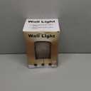 AVV Wall Sconces Set of Two, Wall Lamp Plug in with On/Off Switch, 2700K 4000K 5000K Selectable, Wall Lights for Bedroom, Living Room, Wall Decor for Bedroom, Fabric Linen Lamp Shades