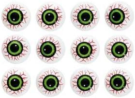 Halloween Eyeball Ping Pong Balls 22 Count – 1.37” Plastic Eyeballs for Drinks Pong Games Haunted House Decorations Party Supplies