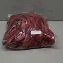 BGment Red Velvet Blackout Curtains for Living Room, 84 inches Long Thermal Insulated Curtains Noise Reduce Back Tab and Rod Pocket Luxury Panels for Bedroom, 2 Panels, 42 x 84 Inch