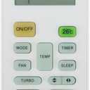 Remote Replacement Compatible with Midea TGM Carrier PAKSHOMA MRCOOL Room Air Conditioner Remote Control RN02A/B RG52B/BGCE RN02A RN02B RN02C RN02D RN02E RN02HBG RG52B RN02A/BG RN02HA/BG