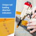 meite 23 Gauge Pin Nails, 1-Inch Micro Headless Piner Nails - Galvanized 23GA Pins Nails for Nail Gun, Ideal for Fine Woodworking and Trim Work (10,000 Counts)