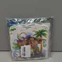 50Pcs Moana Birthday Party Supplies, Birthday Party Decorations Set Include Banner, Backdrop, Balloons, Hanging Swirls, Cake Cupcake Toppers, Tablecloth for Moana Party Decorations