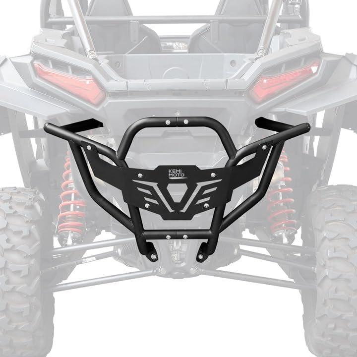KEMIMOTO Heavy Duty Steel Rear Bumper Compatible with 2024 2025 Polaris RZR XP 1000/ XP 4 1000 Accessories - 1.5 inch Tubing Black Non-Rust Coating 2/4-Seat Replace # 2884514 KEMIMOTO Heavy Duty Steel Rear Bumper Compatible with 2024 2025 Polaris RZR XP 1000/ XP 4 1000 Accessories - 1.5 inch Tubing Black Non-Rust Coating 2/4-Seat Replace # 2884514