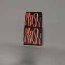 2 x CollarDirect Rolled Leather Dog Collar, Soft Padded Round Puppy Collar, Handmade Genuine Leather Collar Dog Small Large Cat Collars 13 Colors (6 Inch, Yellow Smooth)