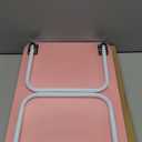 Lap Desks Laptop Tray for Bed or Couch, Breakfast Serving Tray with Folding Legs,Portable & Lightweight Mini Table, Laptop Stand for Working, Reading and Writing,Pink