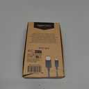 Amazon Basics USB-A to Micro USB Charging Cable, 480Mbps Transfer Speed with Gold-Plated Plugs, USB 2.0, 6 Foot, Black