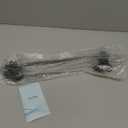 Sneatup Suction Cup Extendable 1729" Stainless Steel Towel Bar (Matte Black)