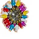 25 Or 50 Or 100 Pack Christian Multi-Colors Rubber Jesus Figures Keychains
