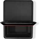 Weber Works Outdoor Storage Bin WeatherResistant Grill Tool & Accessory Organizer with Hinged Lid - Side Tables & Carts