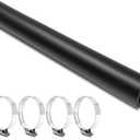 Gasoline Fuel Filler Neck Hose with 4 Hose Clamps,1 1/2 inches Inside Diameter Fuel Hose, Reinforced Gas tank filler hose (straight, 1 1/2" ID 15 7/8" Long)