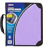 Five Star 2 Inch Zipper Binder Plus File Folders