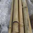 10pcs 1" D Thicker Heavy Duty Bamboo Stakes, 8FT Plant Stakes, Natural Garden Stakes for Tomato, Bean, Flowers,Trees Potted and Climbing Plant Support