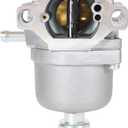 D105 LA115 Carburetor for John Deere D110 D100 LA105 LA125 LA110 697203 JS40 L1742 1742HS S17 Lawn Tractor w/ 17hp 19hp 21hp engine Nikki 697203 594593