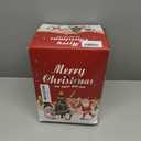 7FT Christmas Inflatables Outdoor Decorations, Blow Up Yard Decorations with Santa Claus Penguins Reindeer and Gift Bag Inflatable with LED Lights for Indoor Outdoor Yard Garden Decor