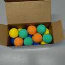 Gejoy 24 Pieces Soft Foam Balls Bulk Lightweight Mini Balls for Safe Indoor Toys Fun Assorted Colors Sponge Balls Birthday Party Favors Bag Gifts for Boys and Girls