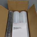 MUNBYN Shrink Wrap, Stretch Wrap with Handles, Stretch Film Roll Industrial Strength, Plastic Wrap for Pallet Wrapping Shipping Moving, 15 Inch x 1000 Ft, 2 Pack, 60 Gauge