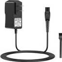 15V Charger Cord Fit for Philips Norelco HQ8505 3000 5000 7000 9000 Series, MG5750 MG7750 MG7770 MG7790 QP6531 QP6510 QP6520 Phillips Aquatec Arcitec Multigroom Beard Trimmer Power Cord