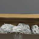 Snow Pine Garland Flocked Christmas Garland for Staircase Snowy Christmas Decorations Long Branches Pine Garland with Snow