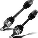 Pair (2) Front CV Axle Shaft Assembly Fit for Honda CR-V 2007 2008 2009 2010 2011 2012 2013 2014 2.4L (NOT for Touring Model), Driver and Passenger Side, Replace# 66-4256