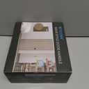 TICONN Traditional Wave Style Reversible Door Lever, Door Handle for Interior Doors and Closet (Matte Black, Keyed Entry - Keyed Alike, 1-Pack)