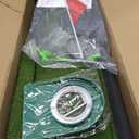 Wekin Golf Putting Green Mat Indoor,3x10ft Thickening Outdoor Portable Golf Game Set Training Turf with Side Border,Movable Cup for Home Backyard Office