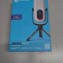 JLab JBuds Talk USB Gaming Streaming Microphone, White, USB-C Output, Cardioid, Omni, Stereo, Bi-Directional, 96k Sample Rate, Volume Control, Gain Control, and Quick Mute, 3.5mm AUX, Plug and Play