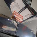 HIEEY 3 Way Mirror for Hair Cutting,360 Trifold Mirror with Height Adjustable Telescoping Hooks,and 5X Magnification,for Makeup, Hair Styling (Black)